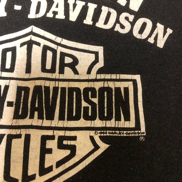 Vintage Harley Davidson Oak Lawn Tee - Picture 3 of 5
